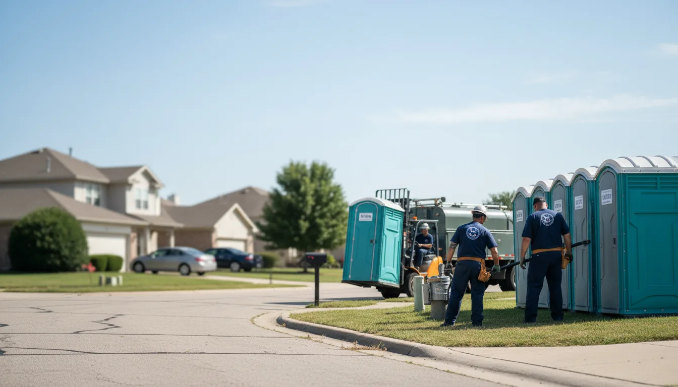 Porta Potty Rental in Cedar Falls, IA near me
